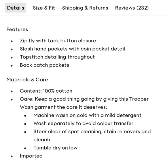 TNA Greenwich Pants - Picture 7 of 8